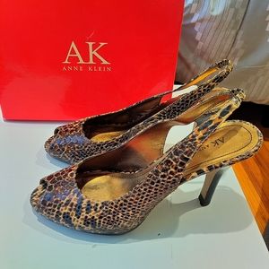 Anne Klein slingback heels